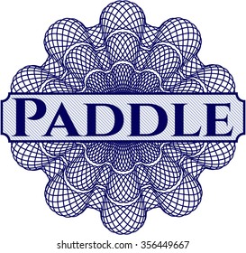 Paddle linear rosette