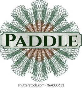 Paddle linear rosette