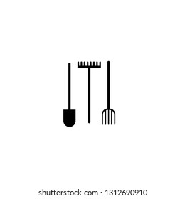 paddle pitchfork icon