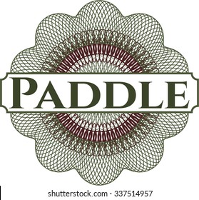 Paddle rosette