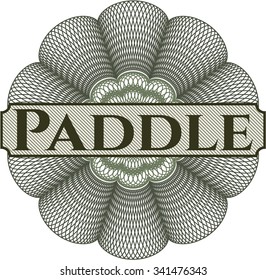 Paddle rosette