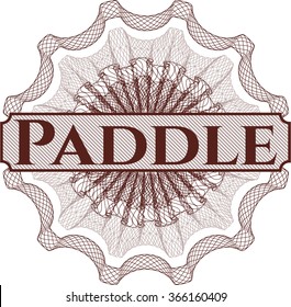 Paddle rosette