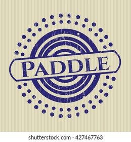 Paddle rubber grunge seal