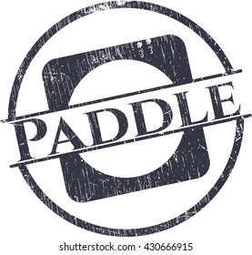 Paddle rubber grunge seal