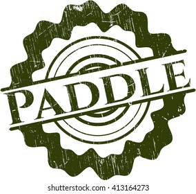 Paddle rubber seal