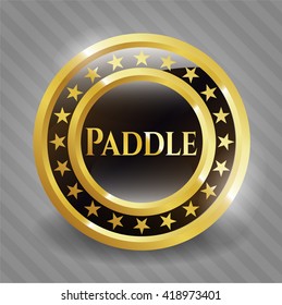 Paddle shiny emblem