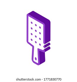 Vector de iconos de expansión de remo. Señal isométrica de barrido de remo. ilustración de símbolo aislado de color