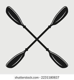 Paddel-SVG-gedrucktes Vektordesign