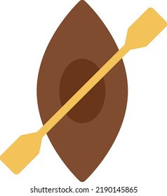 paddle Vector illustration on a transparent background.Premium quality symbols.Stroke vector      icon for concept and graphic design.
