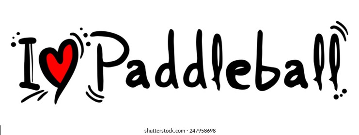 Paddleball love