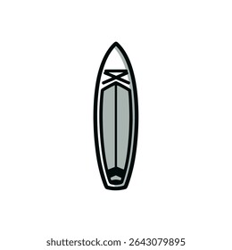 Paddleboard flutua isolados esportes aquáticos recreação gráfica