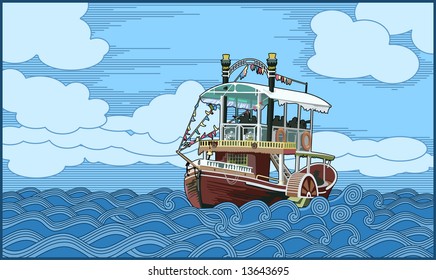 paddle-boat