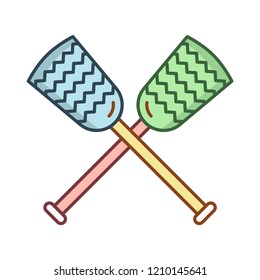 paddles   oars   canoe 