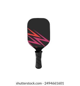 Paddles of pickleball sport design 