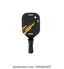 Paddles of pickleball sport design 