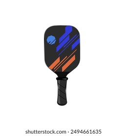 Paddles of pickleball sport design 