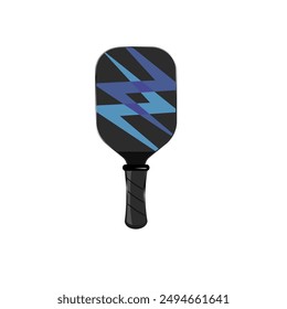 Paddles of pickleball sport design 