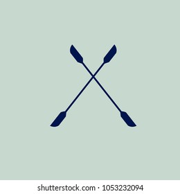 Paddles vector illustration