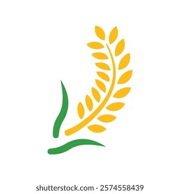 Paddy Logo Vector Icon Template Illustration