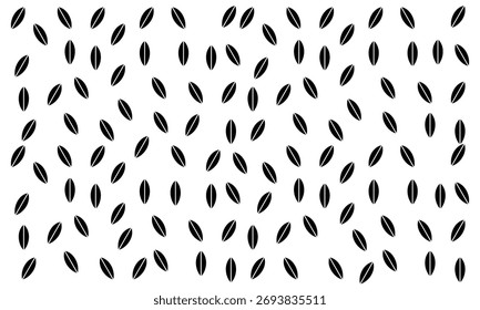 Paddy Motifs Padrão, pode usar para Colheita Ilustração, Decoração, Interior, Exterior, Tapete, Têxtil, Moda, Telha, Envoltório, Papel de Parede, Tampa da cama, ou Elemento de Design Gráfico. Vetor 