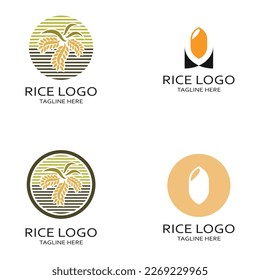 Paddy plant logo,rice grain logo,rice,natural organic farming,for business,company,agriculture,product,farm shop,agricultural equipment,rice warehouse, modern minimalist concept abstract simple vector