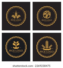 Paddy plant logo,rice grain logo,rice,natural organic farming,for business,company,agriculture,product,farm shop,agricultural equipment,rice warehouse, modern minimalist concept abstract simple vector