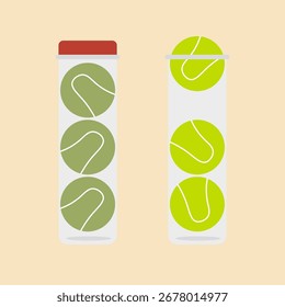 padel ball and tennis ball
