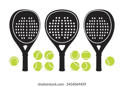 Padel Racket Paddle Tennis Balls