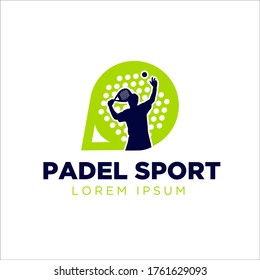 Padel Sport Logo Designs Simple Modern