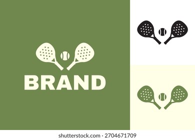 Plantilla del logotipo del Vector de Padle Sport