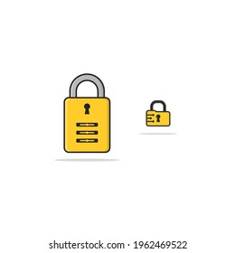 Padlock 2 logo design inspiration