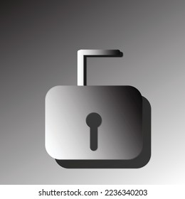 A Padlock design concept for cyber security and data protection