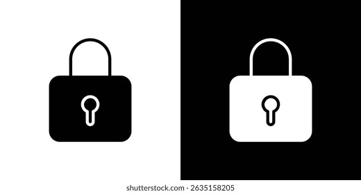 Conceito de ícone de cadeado, ilustração de vetor