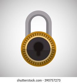 padlock icon design