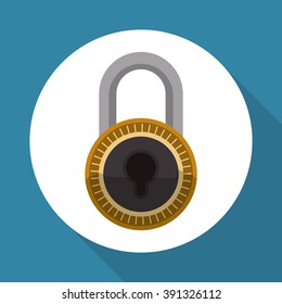 padlock icon design