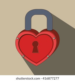 padlock icon design 