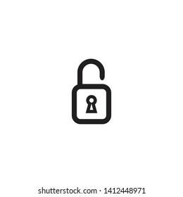 PADLOCK ICON DESIGN , VECTOR EPS10