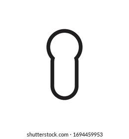 padlock icon design vector illustration