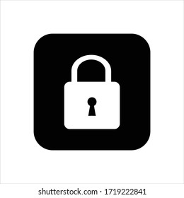 
ilustración de icono de candado diseño vectorial