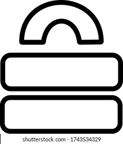 Padlock icon. Lock sign. Internet privacy symbol. Computer security, password protection concept. Locked sign for perfect web and mobile design.