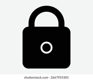 Padlock Icon Pad Lock Security Secure Password Passcode Protection Private Key Locker Close Locked Keypad Shield Confidential Sign Symbol Graphic