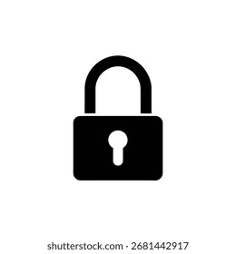 Padlock Icon Security, Privacy, and Protection Symbol