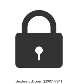 Padlock icon Security symbol. Protection icon. Lock icon with check mark Shield locked and unlocked Safety system concept. Cyber Security Virus protection Guard.  middle Protection icon.