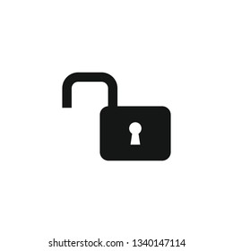 Padlock icon  symbol