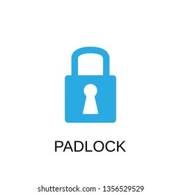 Padlock icon. Padlock symbol design. Stock - Vector illustration can be used for web