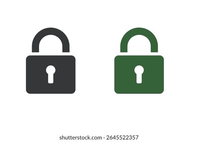  Ícone de cadeado com plano de fundo transparente