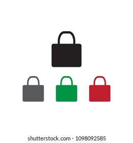 padlock icon trendy design template