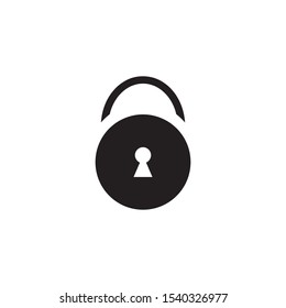 Padlock Icon Vector Illustration - Vector