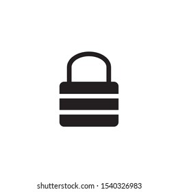 Padlock Icon Vector Illustration - Vector