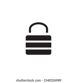 Padlock Icon Vector Illustration - Vector